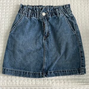 Denim skirt